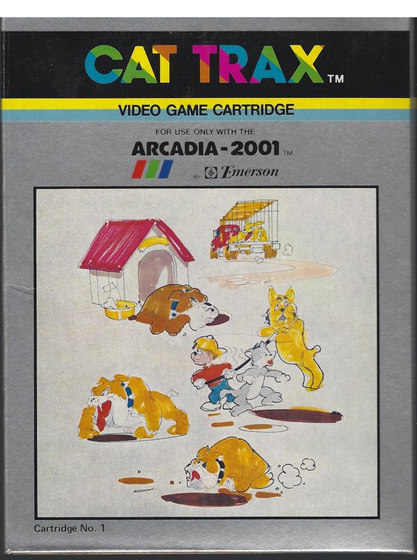 Cat Trax box art for Arcadia 2001